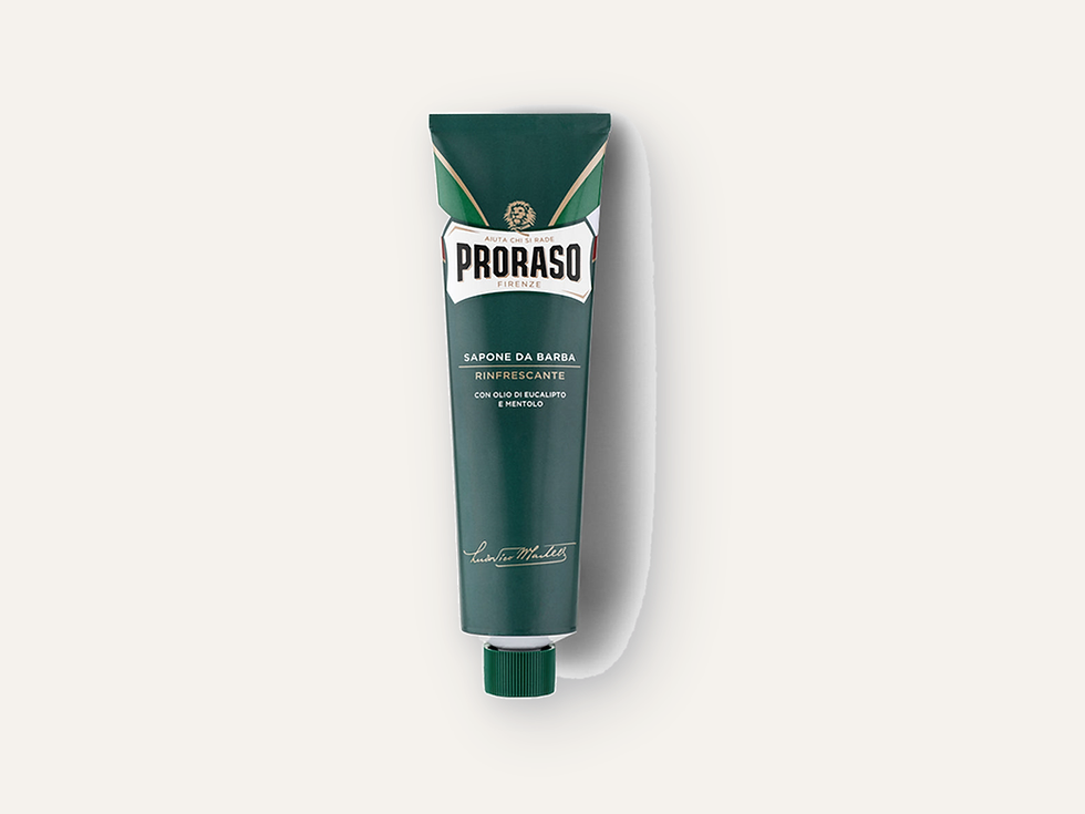 Proraso green shaving cream tube