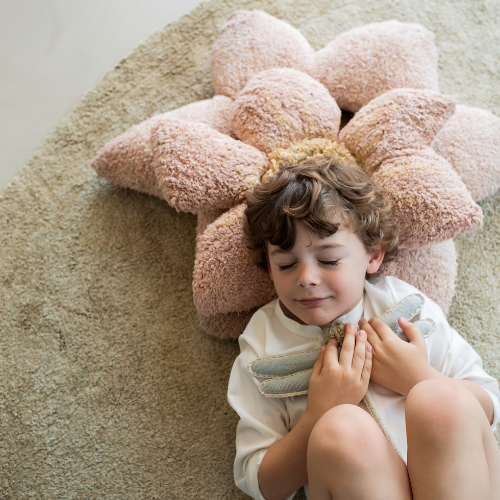 Thumbnail: Puffy Lily Washable Rug