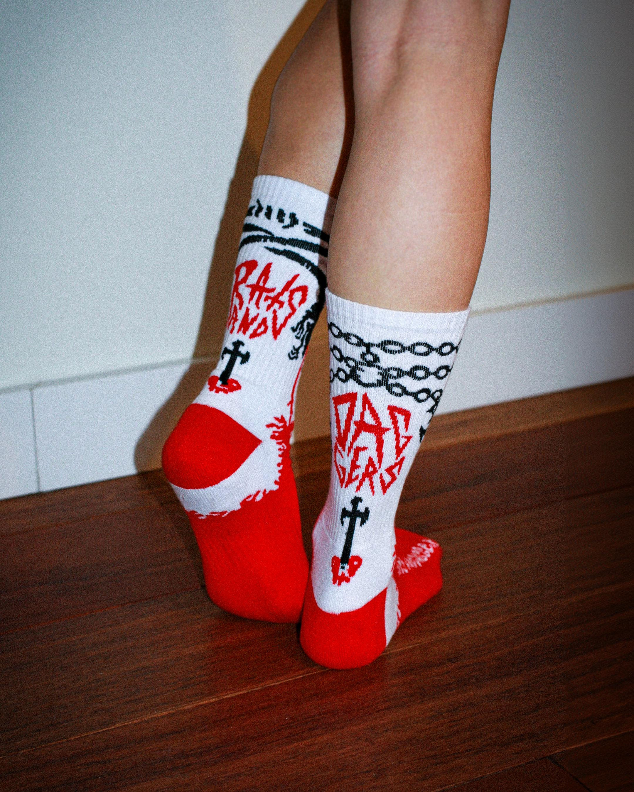 Bloodthirsty socks
