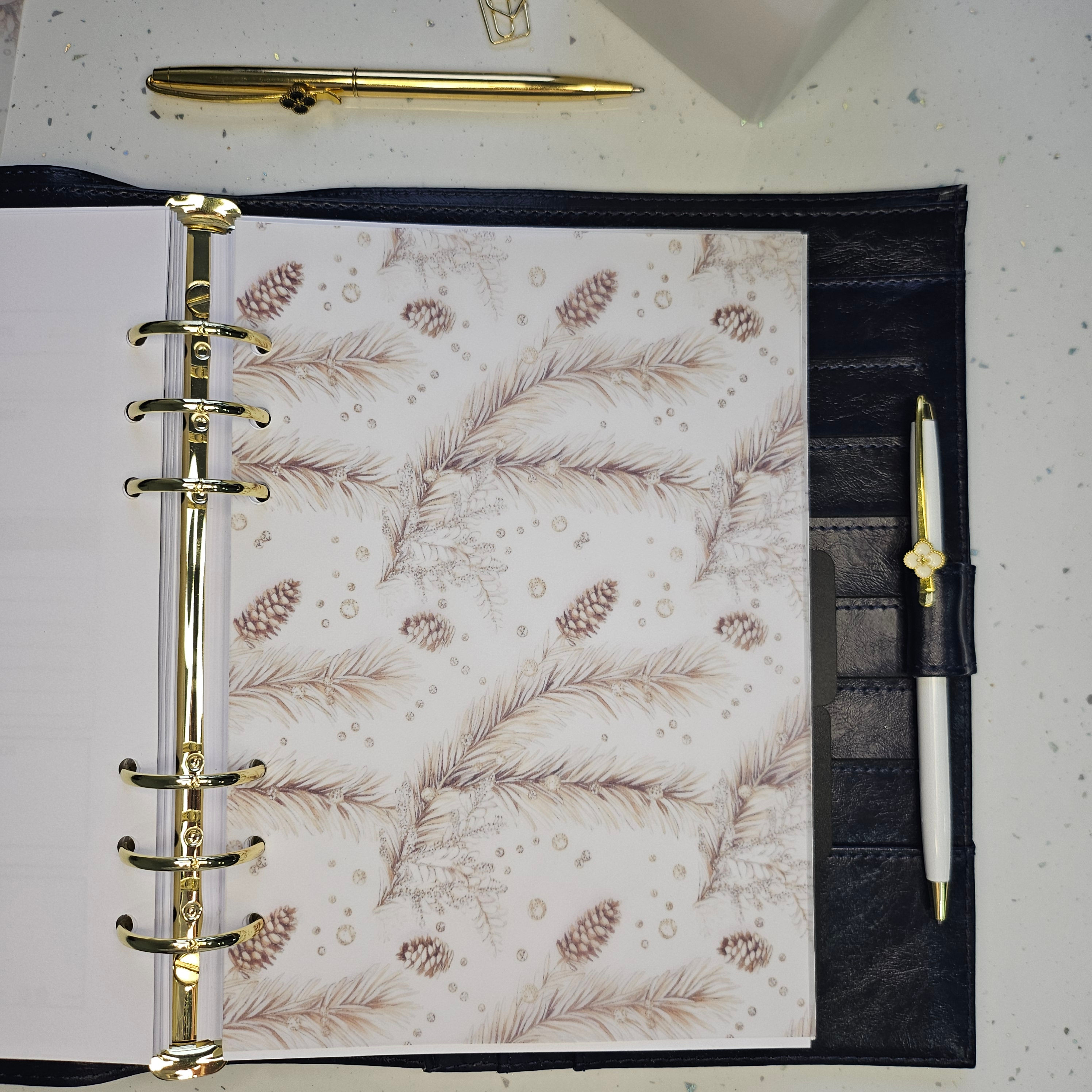 January 2026 /Winter Vellum Planner Dashboard