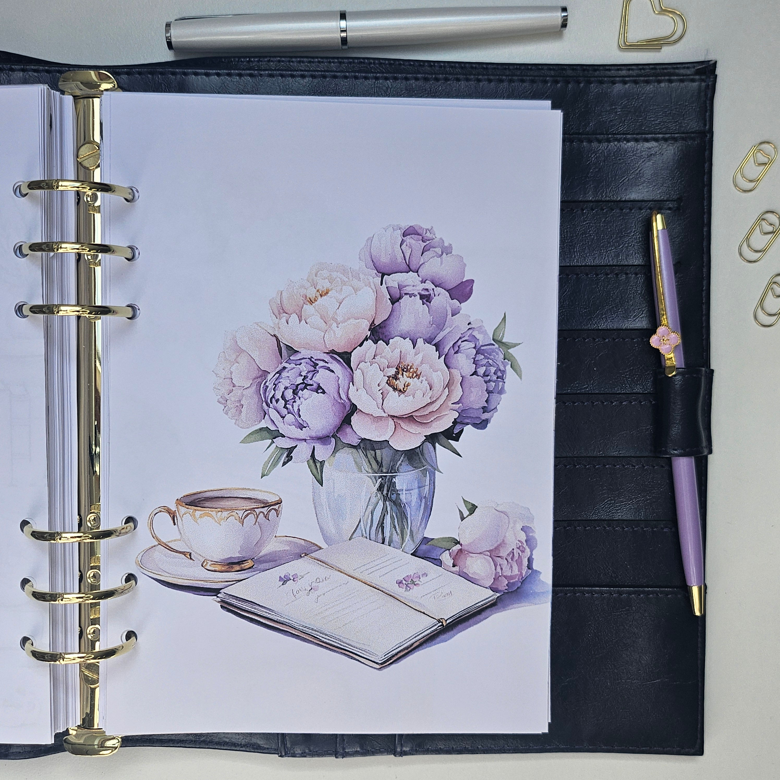 May 2026 'Lavender Whispers'  Planner Dashboard