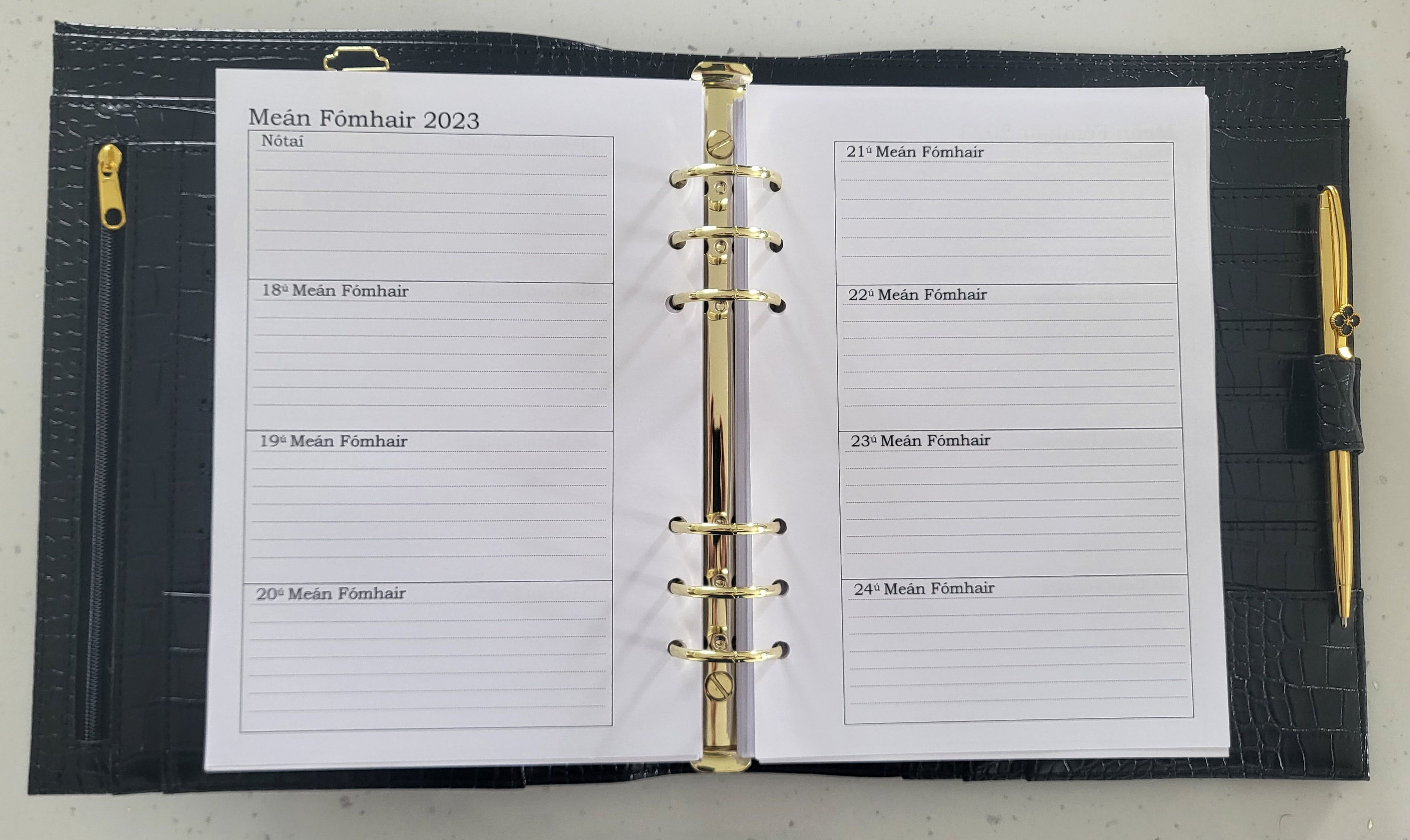 Dialann Acadúla '25-'26(SA2L; Lúnasa 2025- Meitheamh 2624)