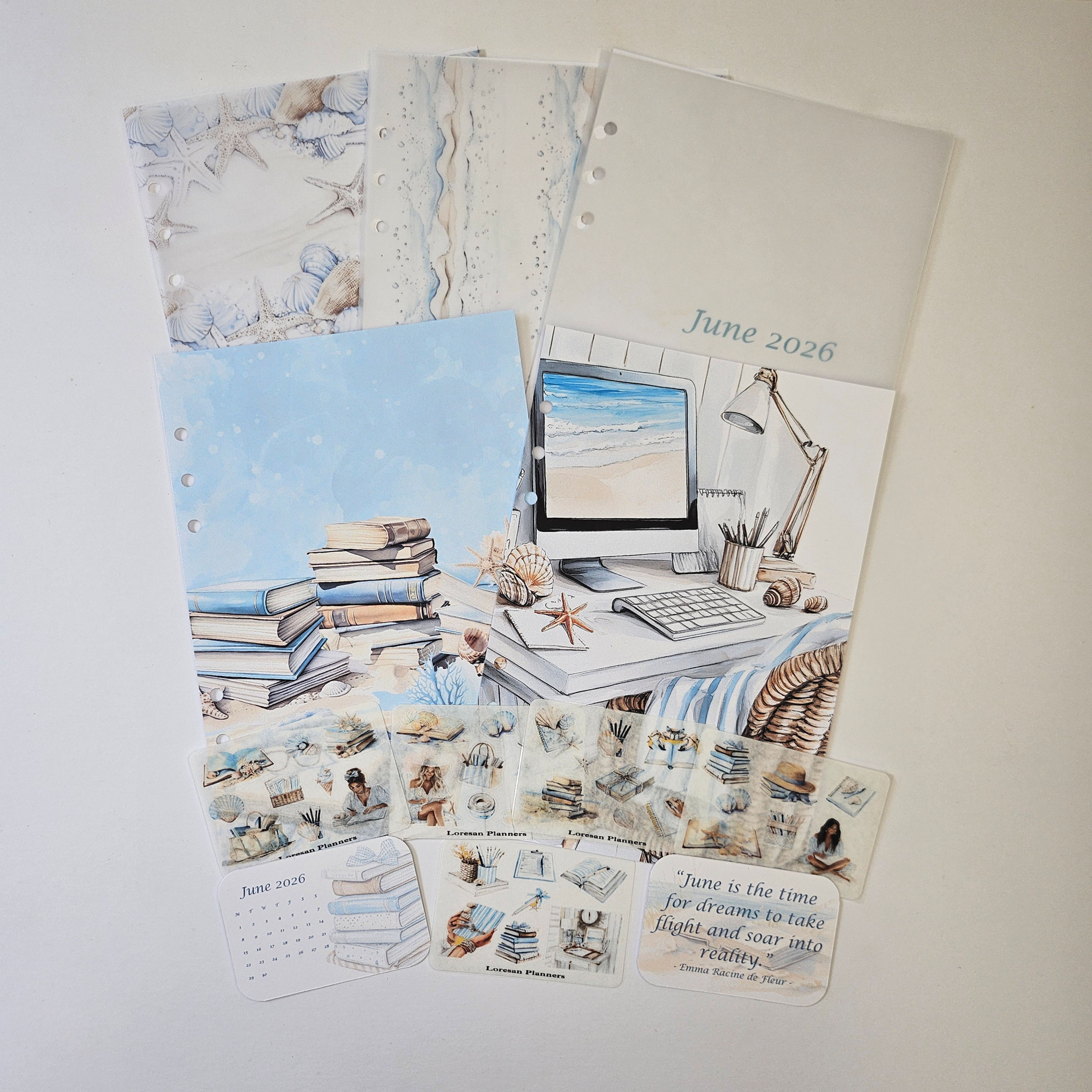 June 2026: 'Coastal Vibes' ;Daisy Bundle (basic)