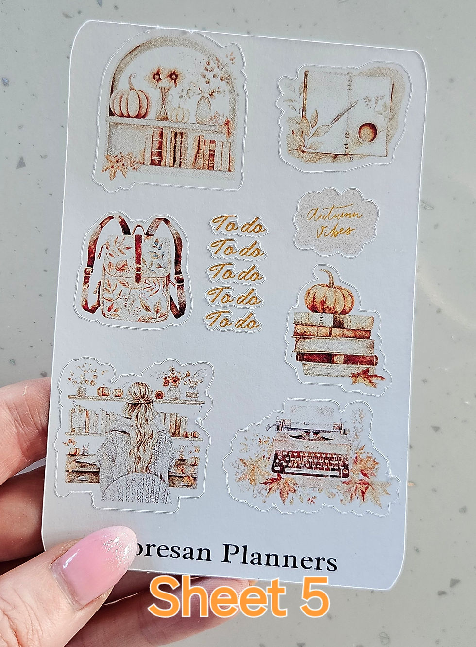 Thumbnail: Cosy Autumn Stickers