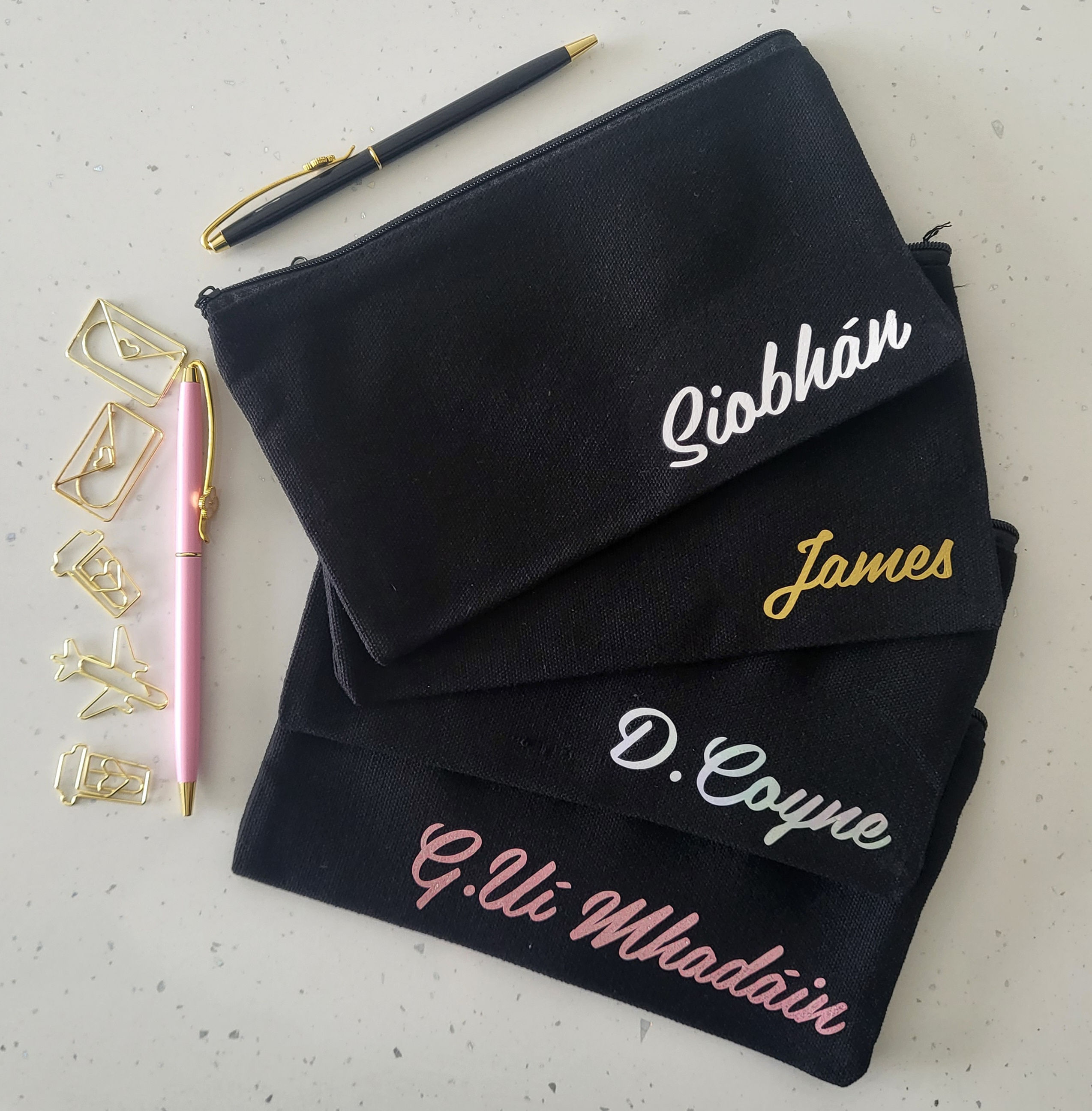 Personalised Pencil / Makeup Pouch