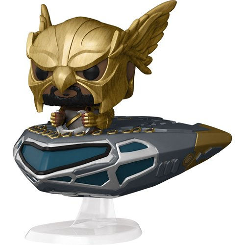 FUNKO POP! Black Adam Hawkman In Cruiser