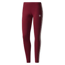 ADIDAS STR LEGGINGS BURGANDY