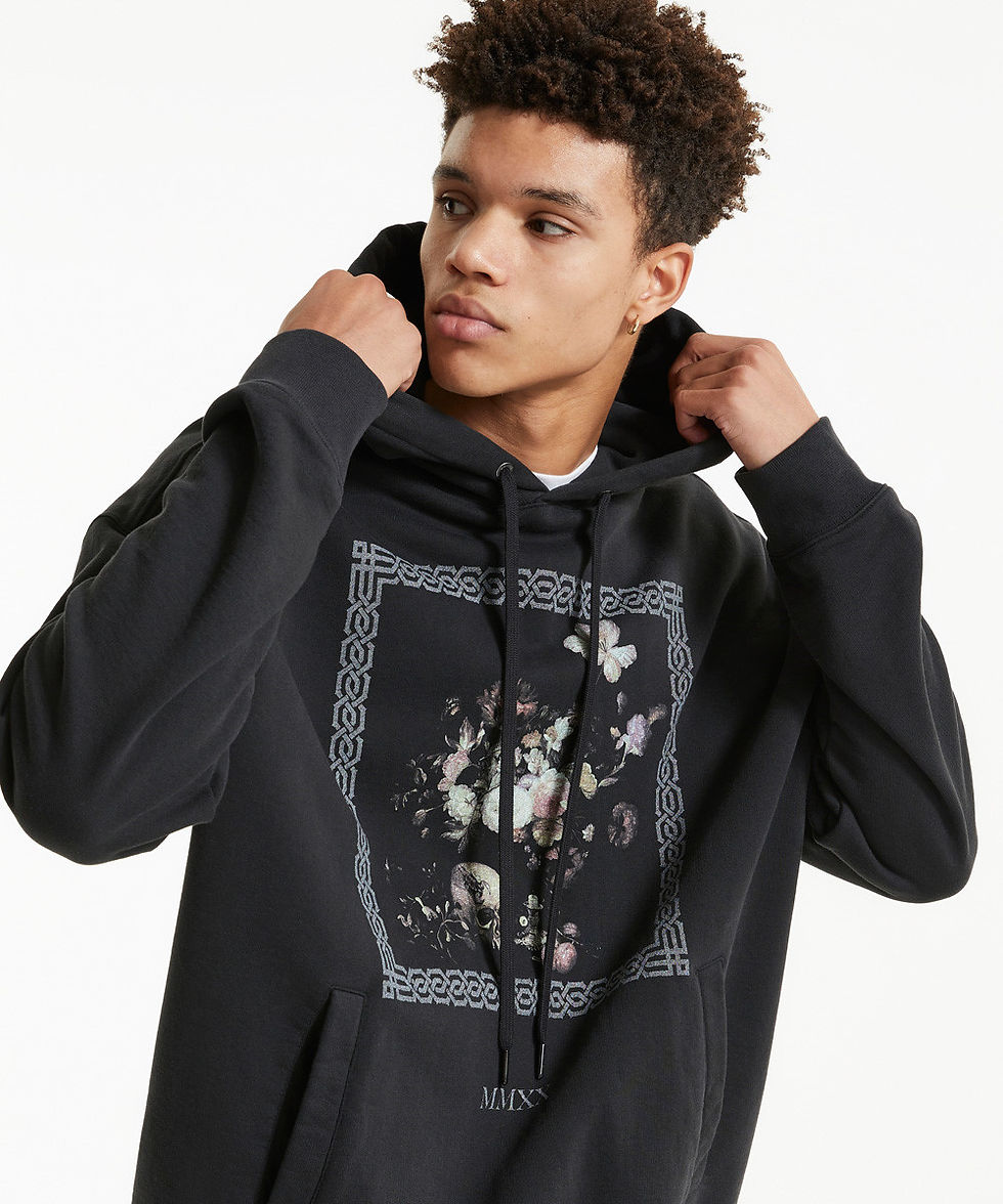 Thumbnail: Ksubi Dolce Vita Biggie Hoddie Tru Black