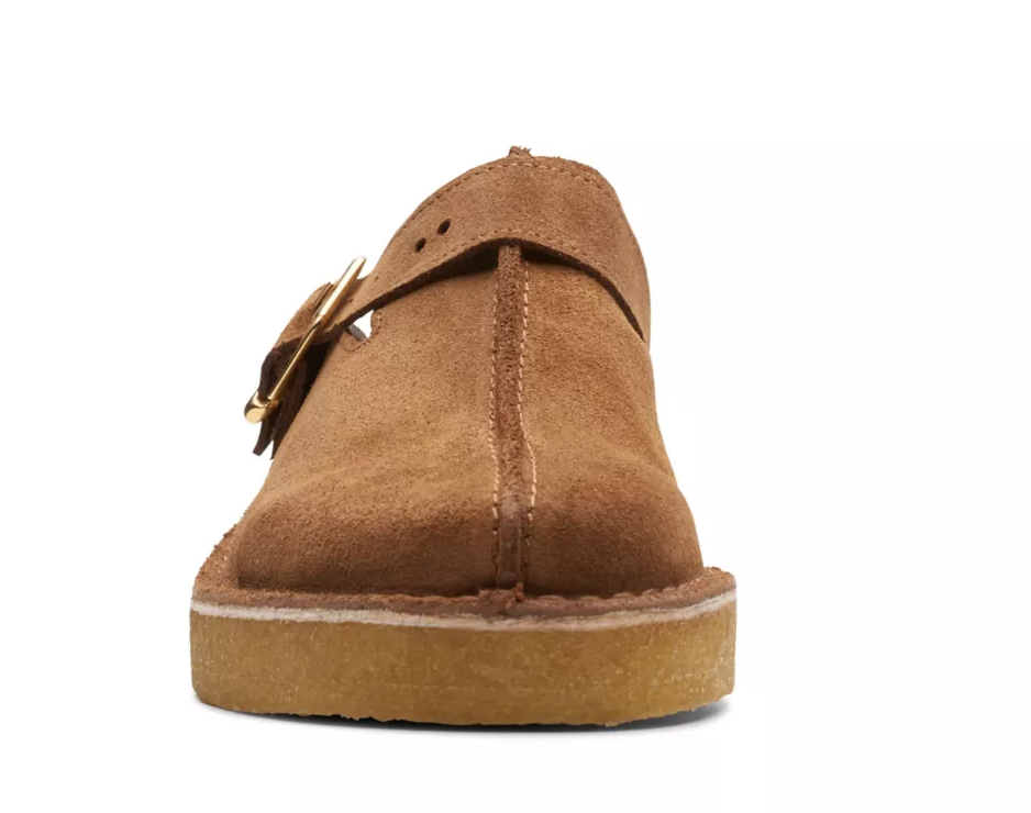 Thumbnail: Clarks Trek Mule Caramel Suede