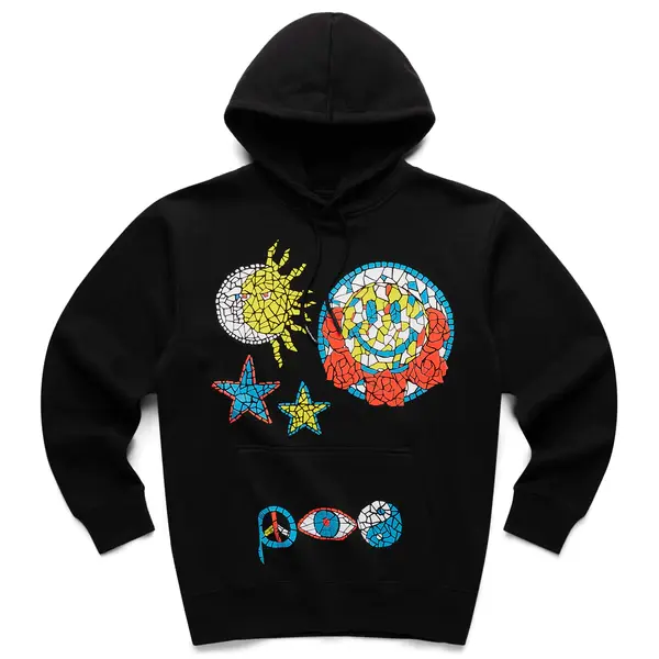 MARKET SMILEY MOSAIC HOODIE