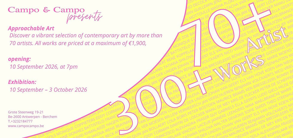 Exposition collective "Approachable art"