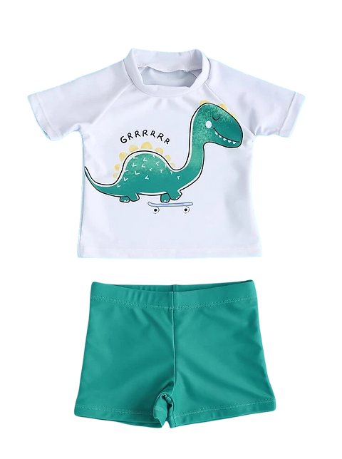 Dinosaur swimsuit boy shop