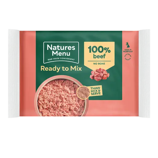 Natures Menu Beef Block 