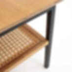 Thumbnail: SQUARE COFFEE TABLE LEG VIEW