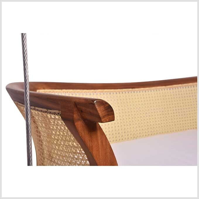 Thumbnail: CANE CURVED ELEGANCE SWING CLOSE UP VIEW