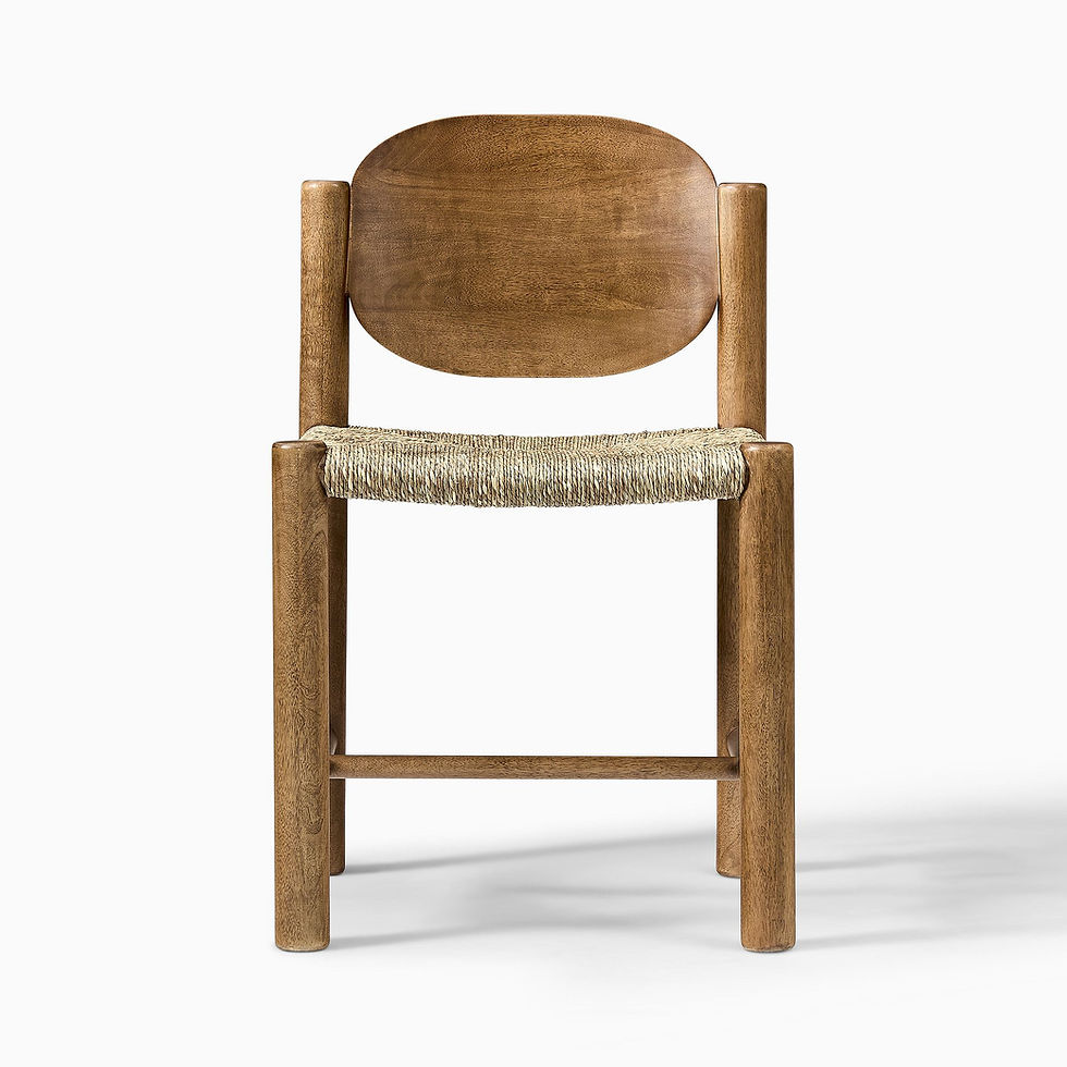 Thumbnail: RHODES SOLID WOOD DINING CHAIR