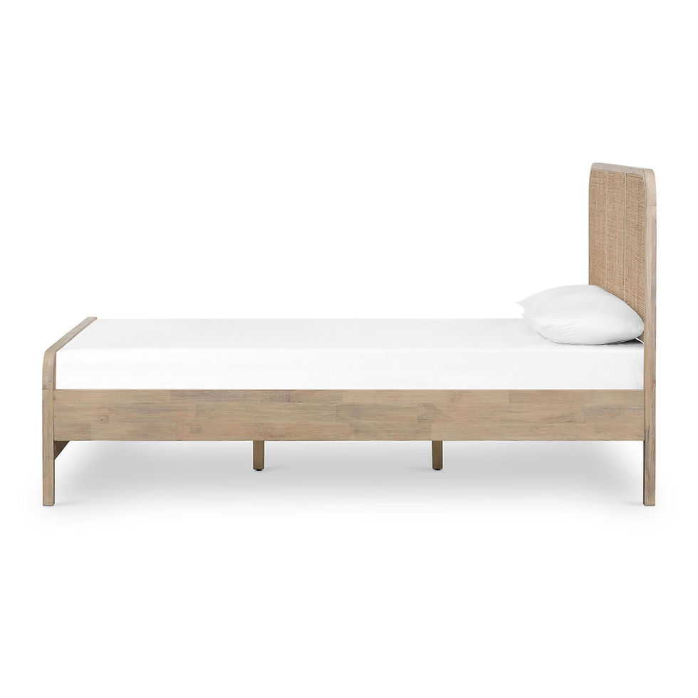 Thumbnail: YVETTE WOVEN BED SIDE VIEW