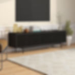 Thumbnail: 75" RECTANGLUR TV STAND  SETUP ANGLE VIEW
