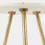 Thumbnail: MARBLE AND MATEL SIDE TABLE