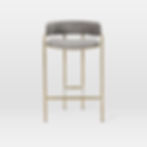 Thumbnail: LENOX BAR & COUNTER STOOL FRONT VIEW