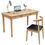 Thumbnail: Solid Wood Study Desk with Drawers