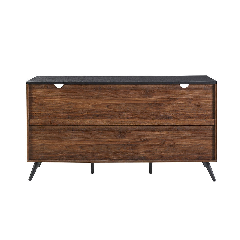 Thumbnail: Sliding Slat Door 4 Drawer Sideboard