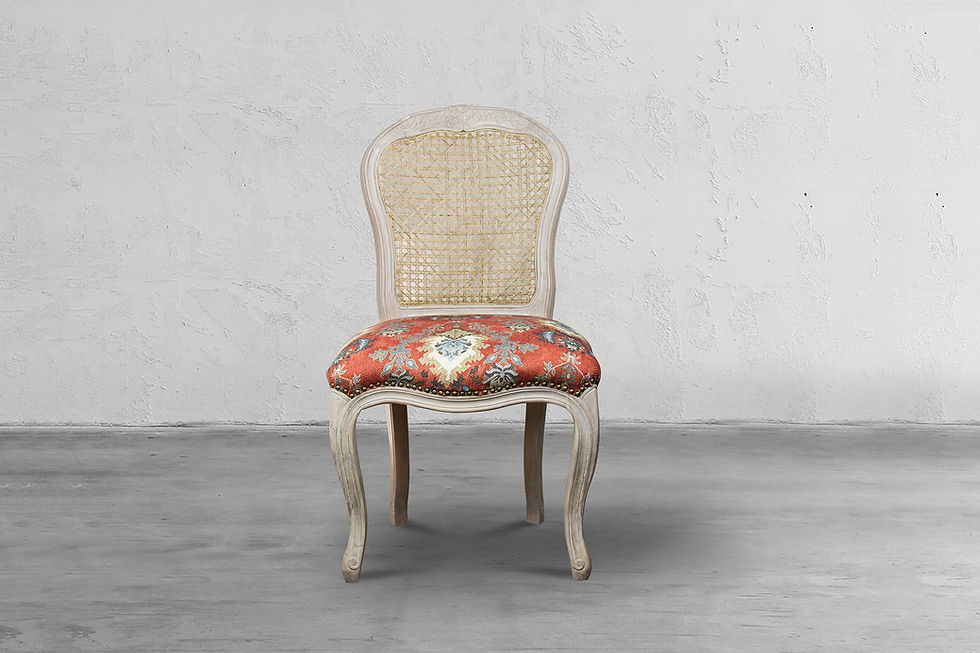Thumbnail: KALAMKARI DINING CHAIR