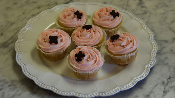 "Douce France" Vanilla cupcakes 6 PIECES