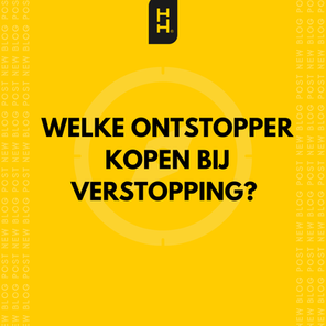 Gids bij kopen van ontstopper bij verstopping