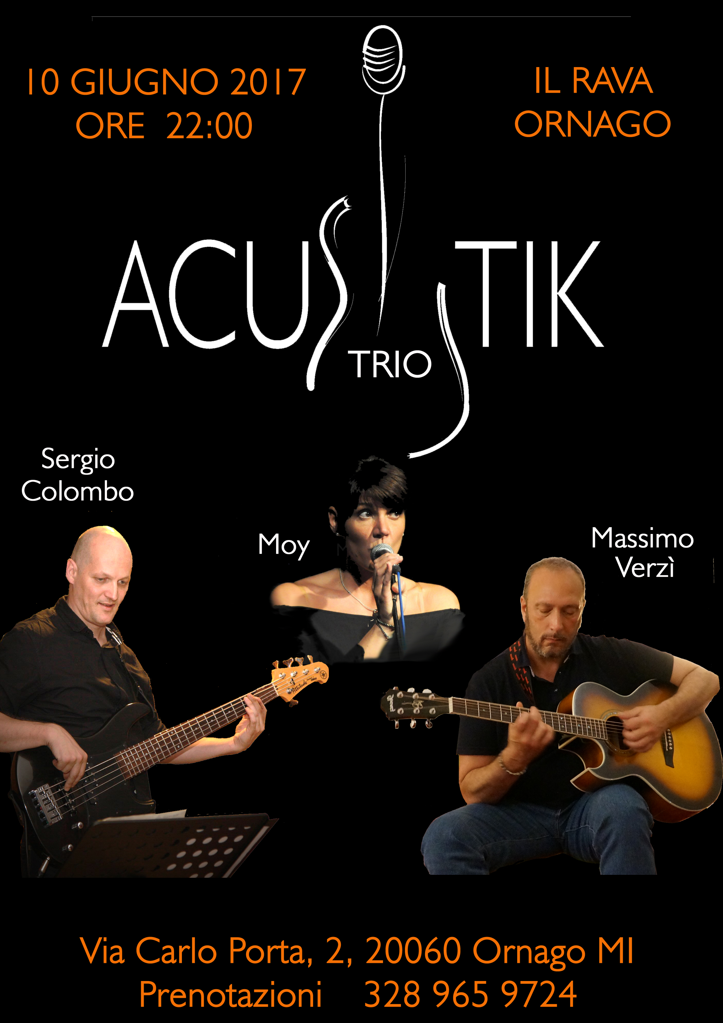 ACUSTIK TRIO @ Rava Ornago