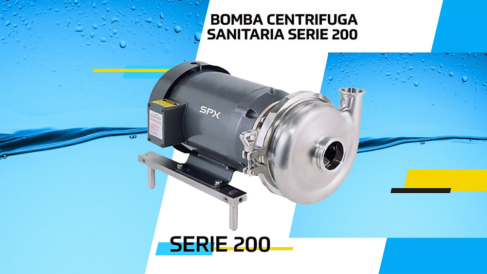 Bomba Centrifuga Sanitaria Serie 200 WAUKESHA SPX FLOW