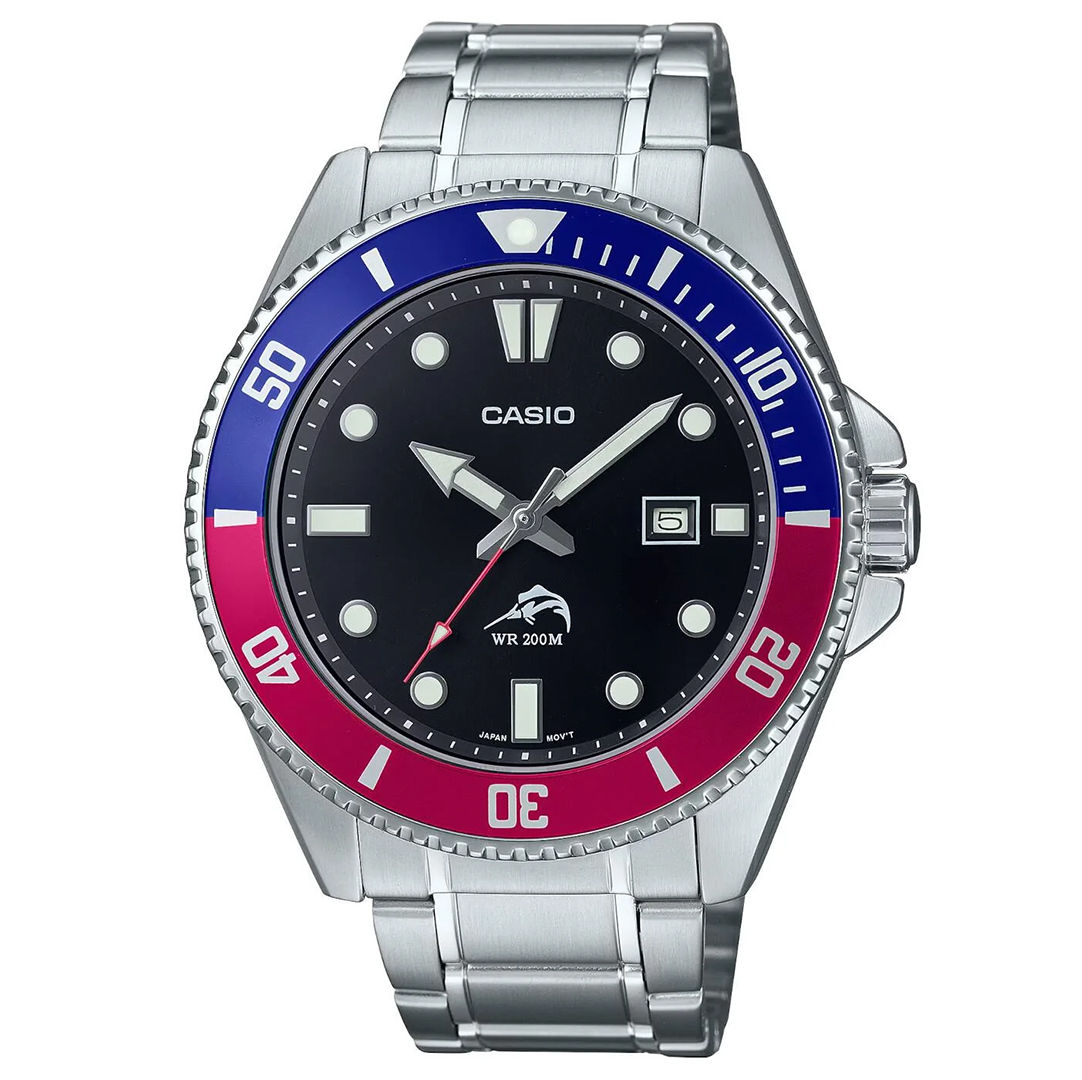RELOJ CASIO MDV-106DD-1A2VCF FRENTE