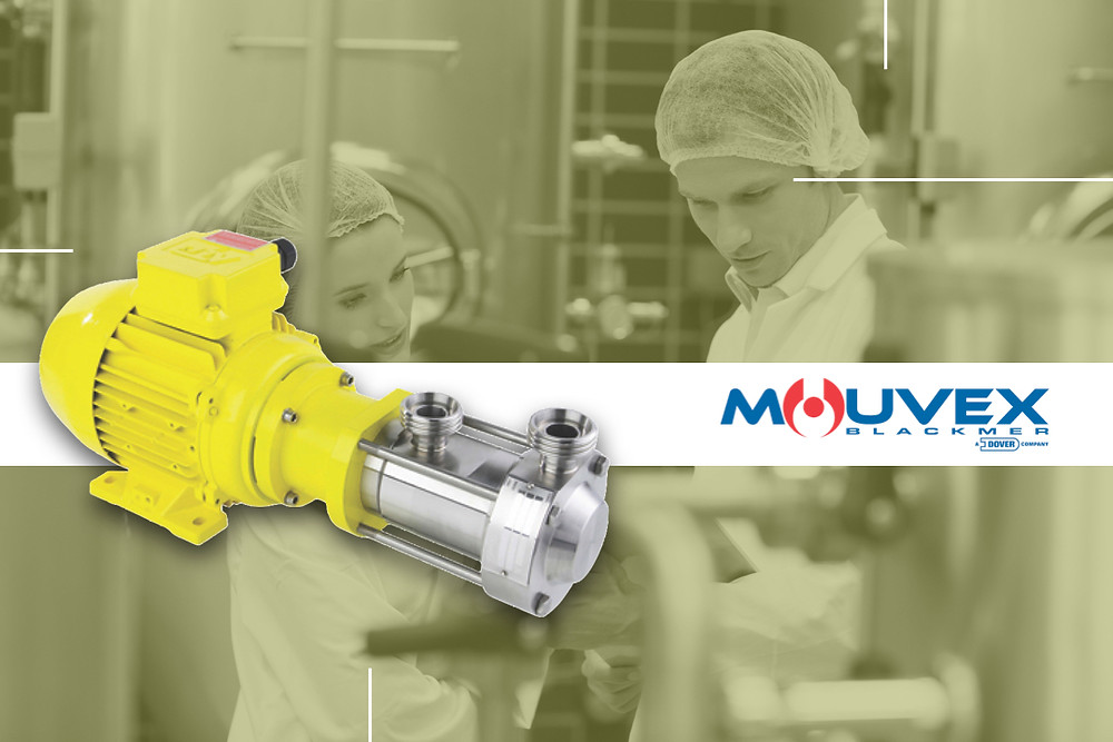 Bomba Sanitaria de Disco Excéntrico Serie Micro C de Mouvex