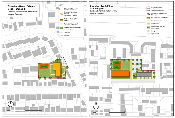 Final Report on concepts for school expansion and Beach Green development by independent planning sp