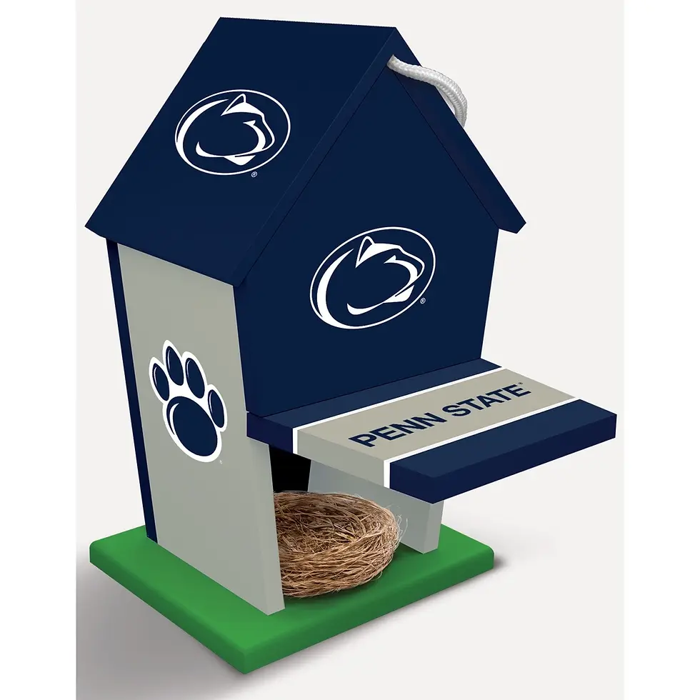 Thumbnail: Penn State Wood Birdhouse, Nittany Lion Fans, Birdhouse, Penn State