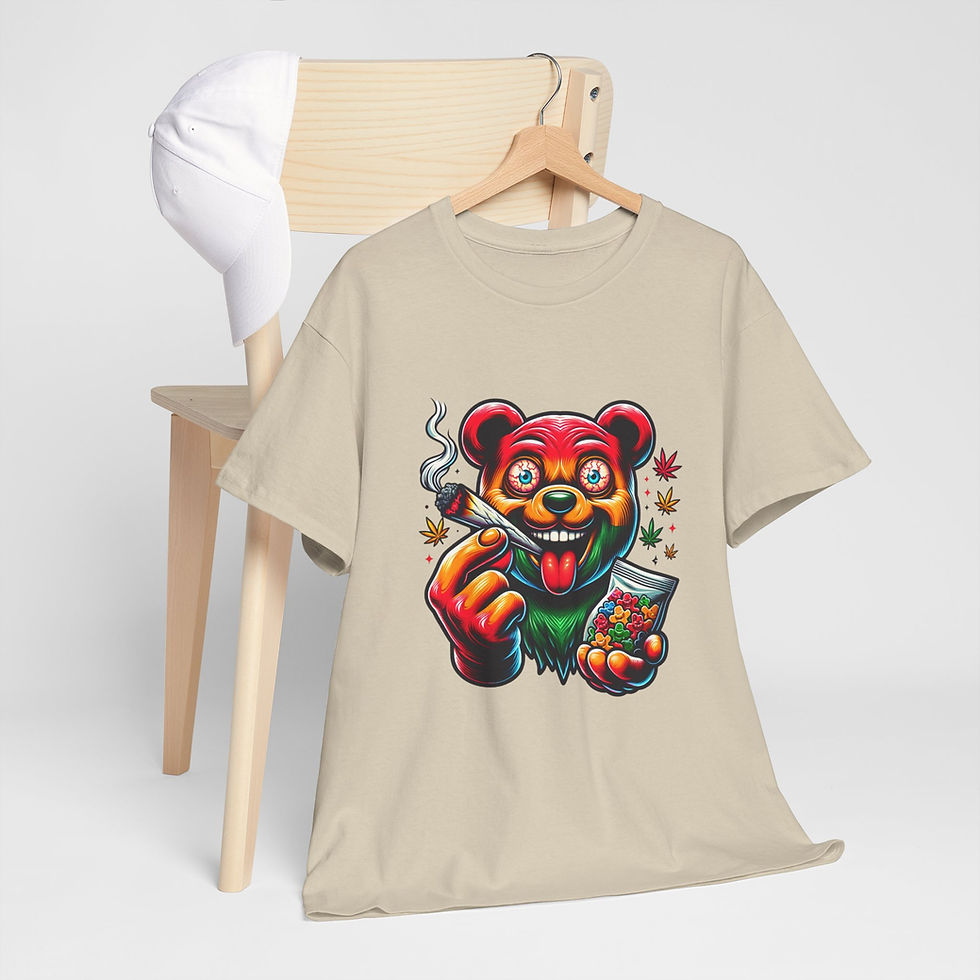 Marijuana Shirt, Funny Weed Tee, Cannabis Lover Apparel, High Vibes Only Stoner 