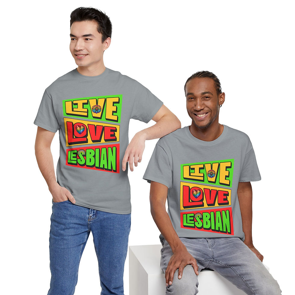 Thumbnail: Rainbow LGBTQ Pride Shirt Gay Apparel Support Equality Pride Live Love Lesbian 