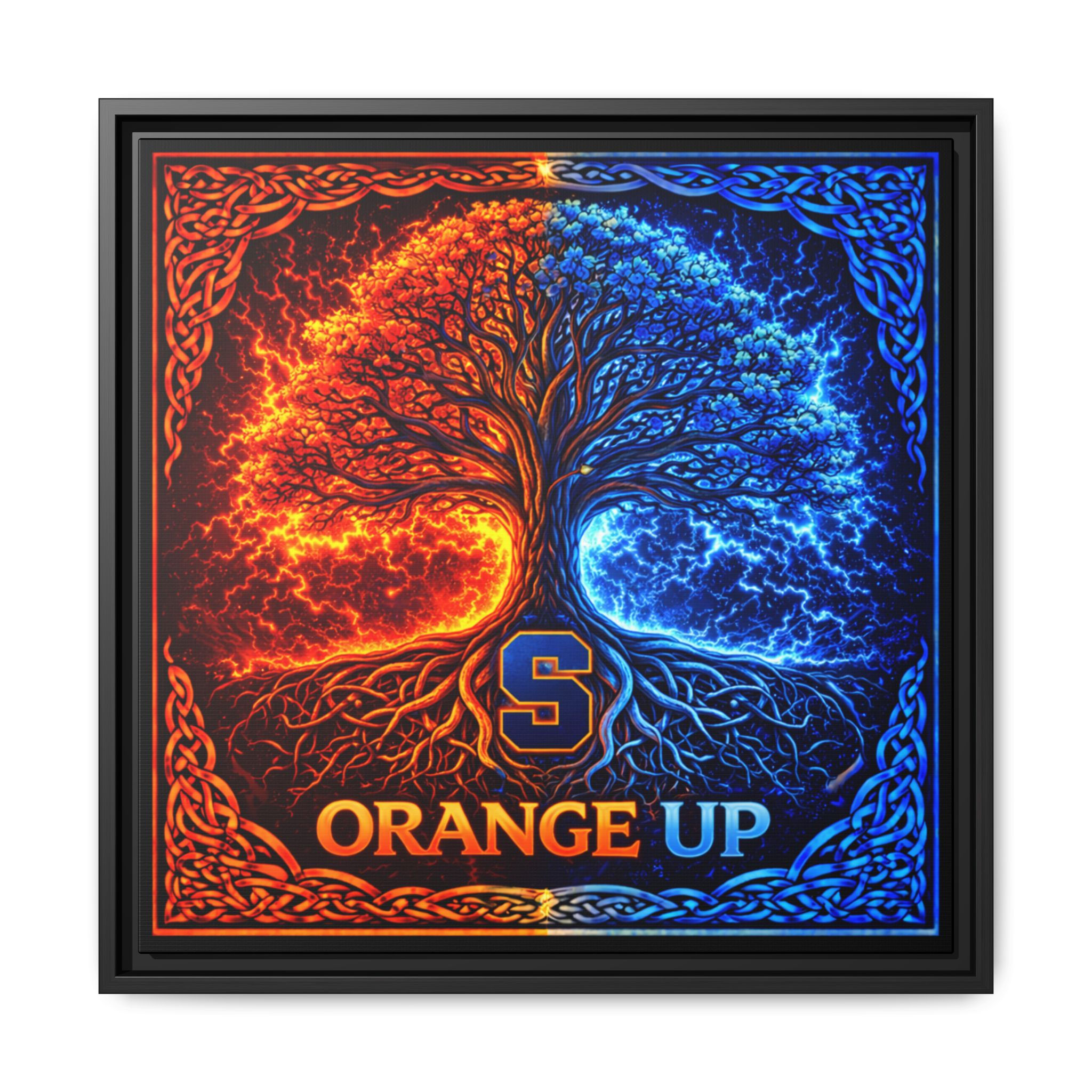 WALL ART, Syracuse, Irish Syracuse Decor, Syracuse Fans, Syracuse Sports