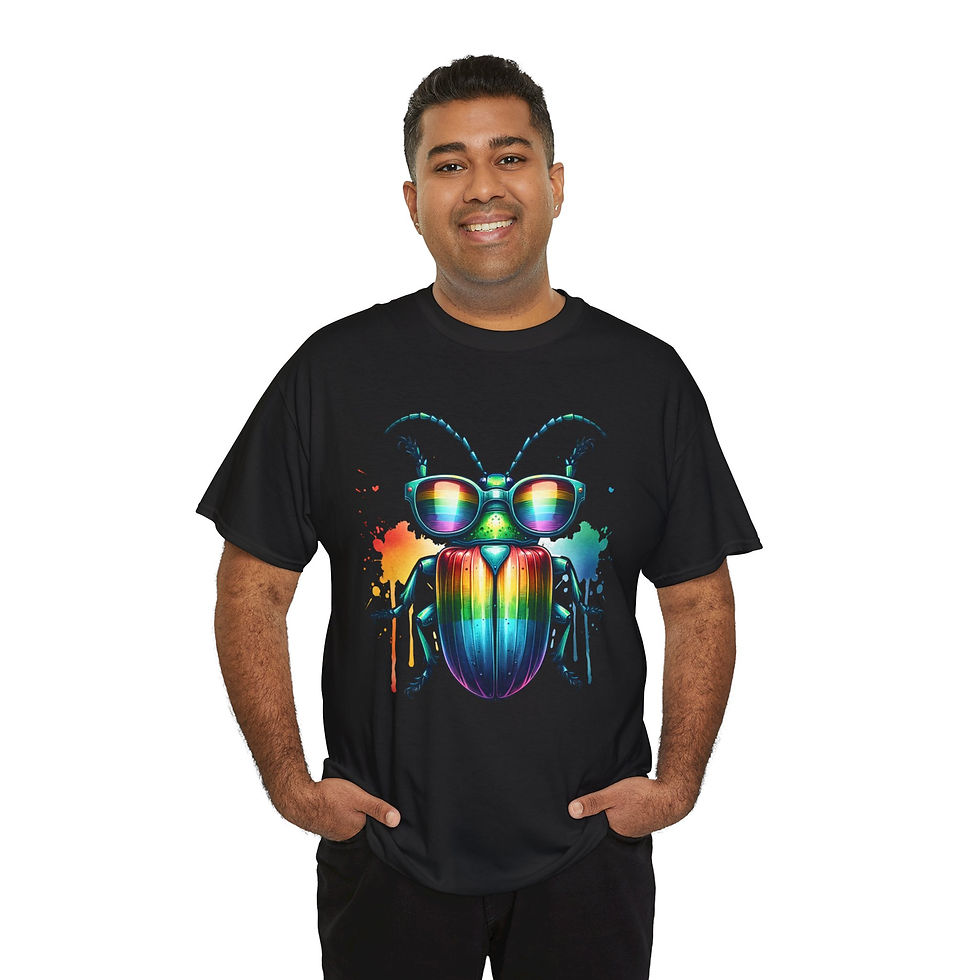 Thumbnail: Rainbow LGBTQ Pride Shirt Gay Pride Apparel Support Equality Pride Beetle