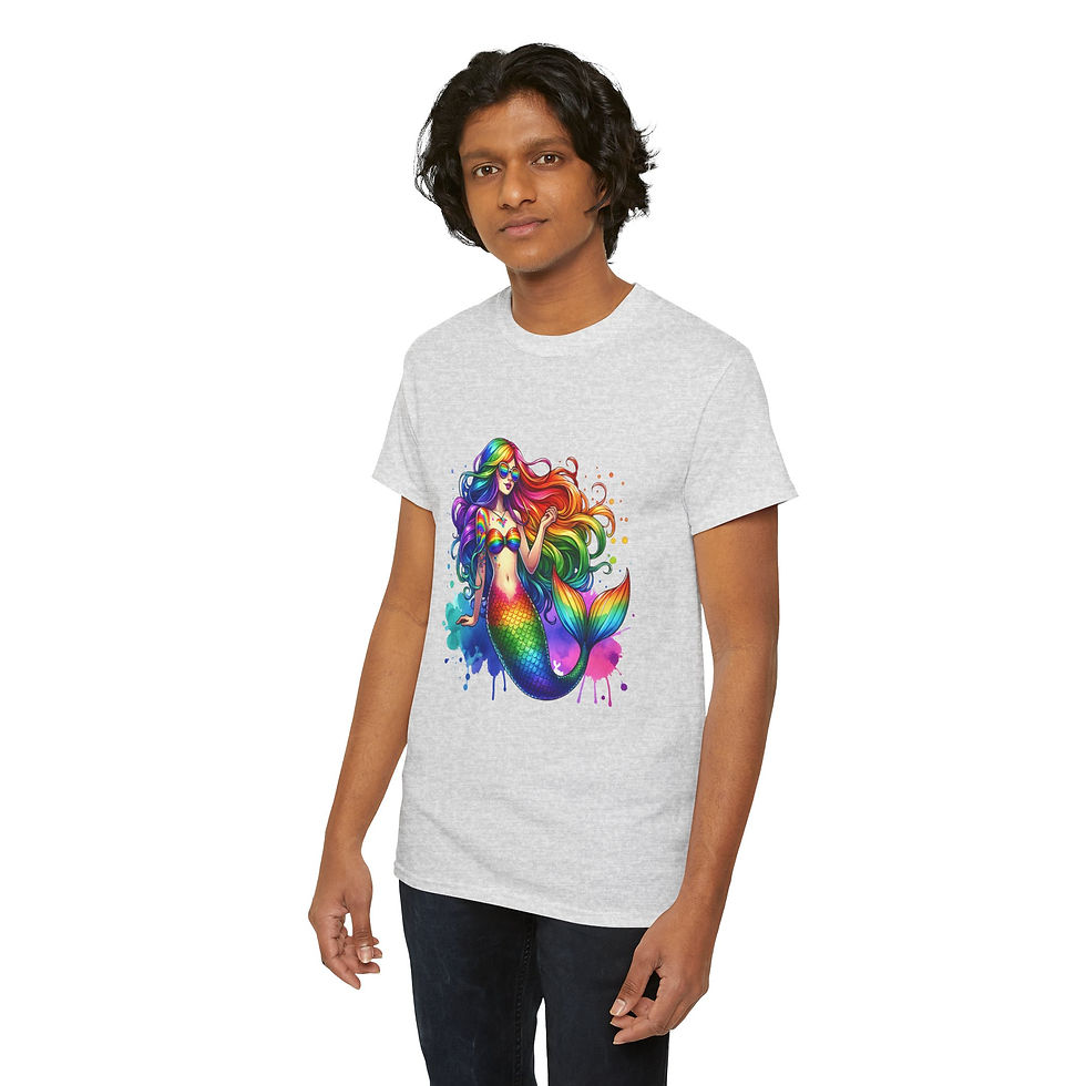 Thumbnail: Rainbow LGBTQ Pride Shirt Gay Pride Apparel Support Equality Pride Mermaid