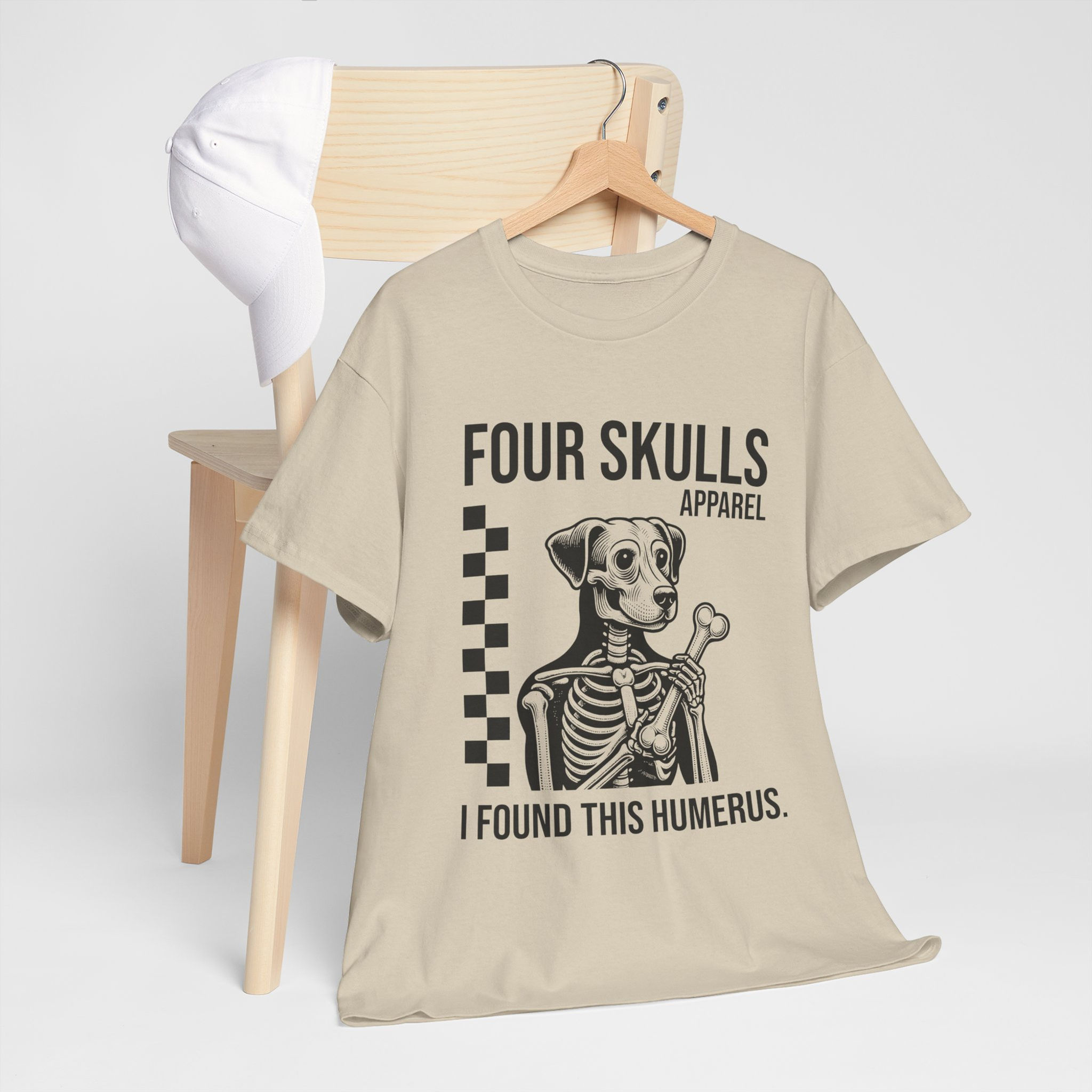 Four Skulls Apparel Adventure And Exploration Apparel Skeletons Merch Humerus