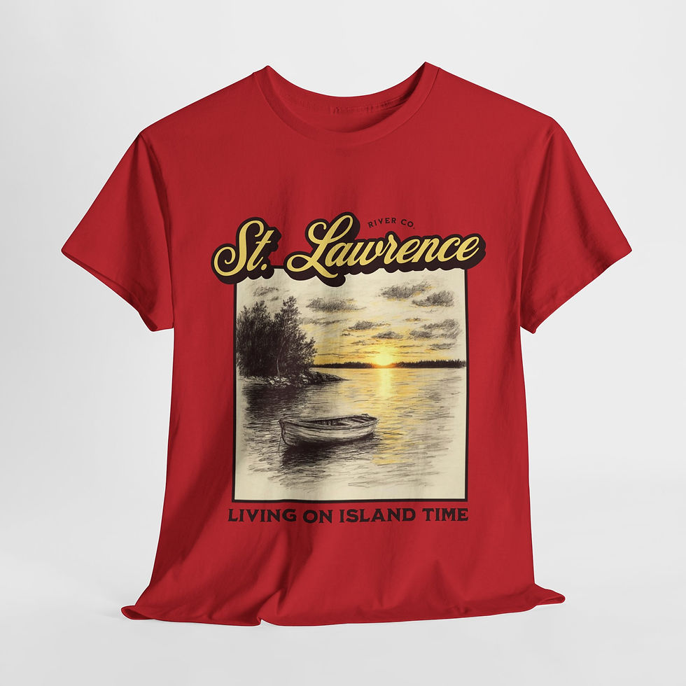 Thumbnail: St Lawrence River Apparel Merch 1000 Islands Theme St Lawrence River Lovers 