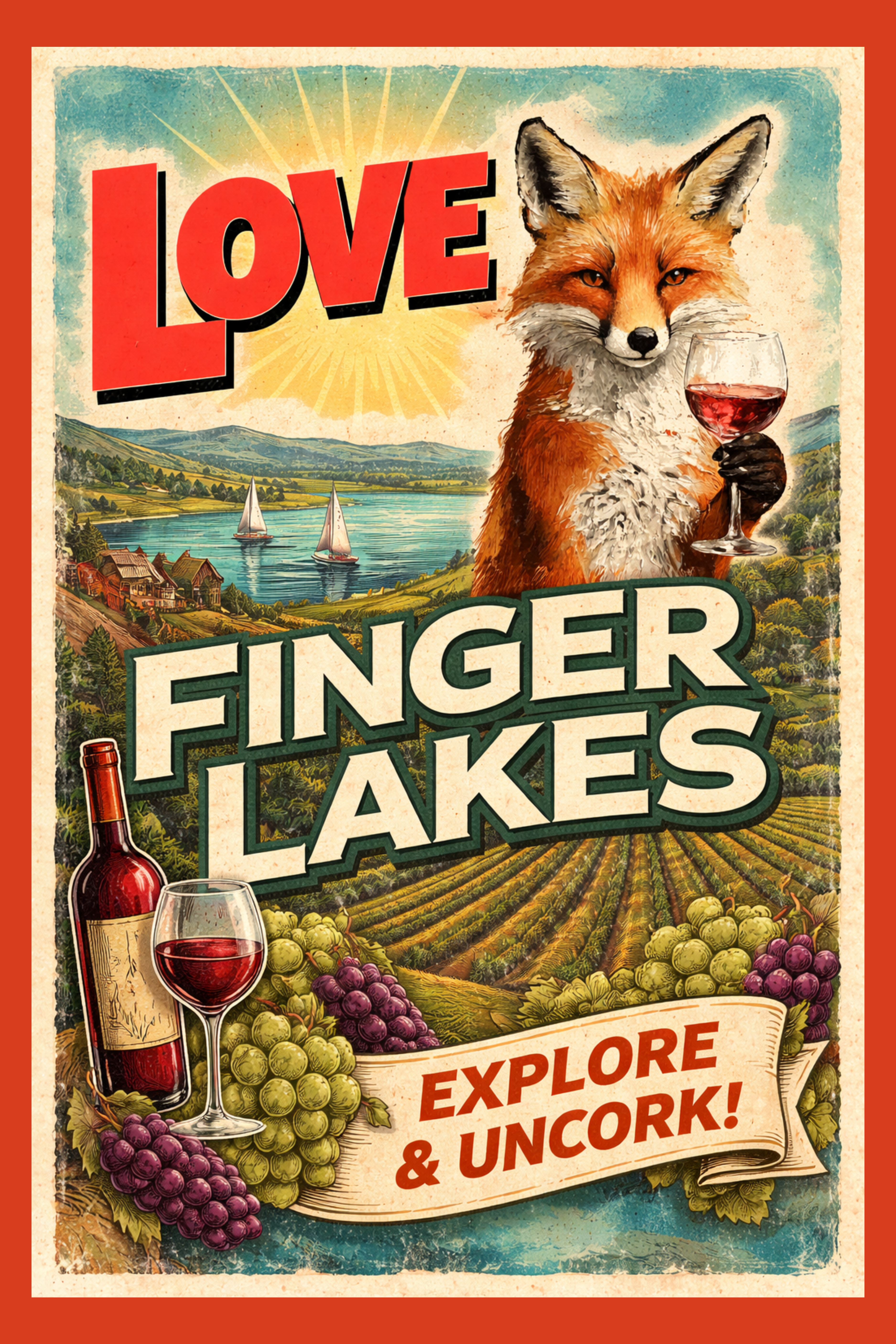 Finger Lakes Postcards, Finger Lakes Collectibles, Postcards, FLX, Touri