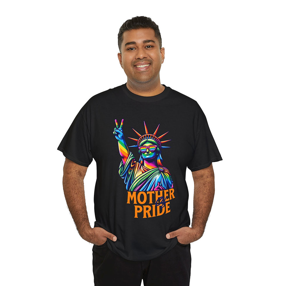 Thumbnail: Rainbow LGBTQ+ Pride Shirt Gay Pride Apparel Support Equality Statue Of Liberty 