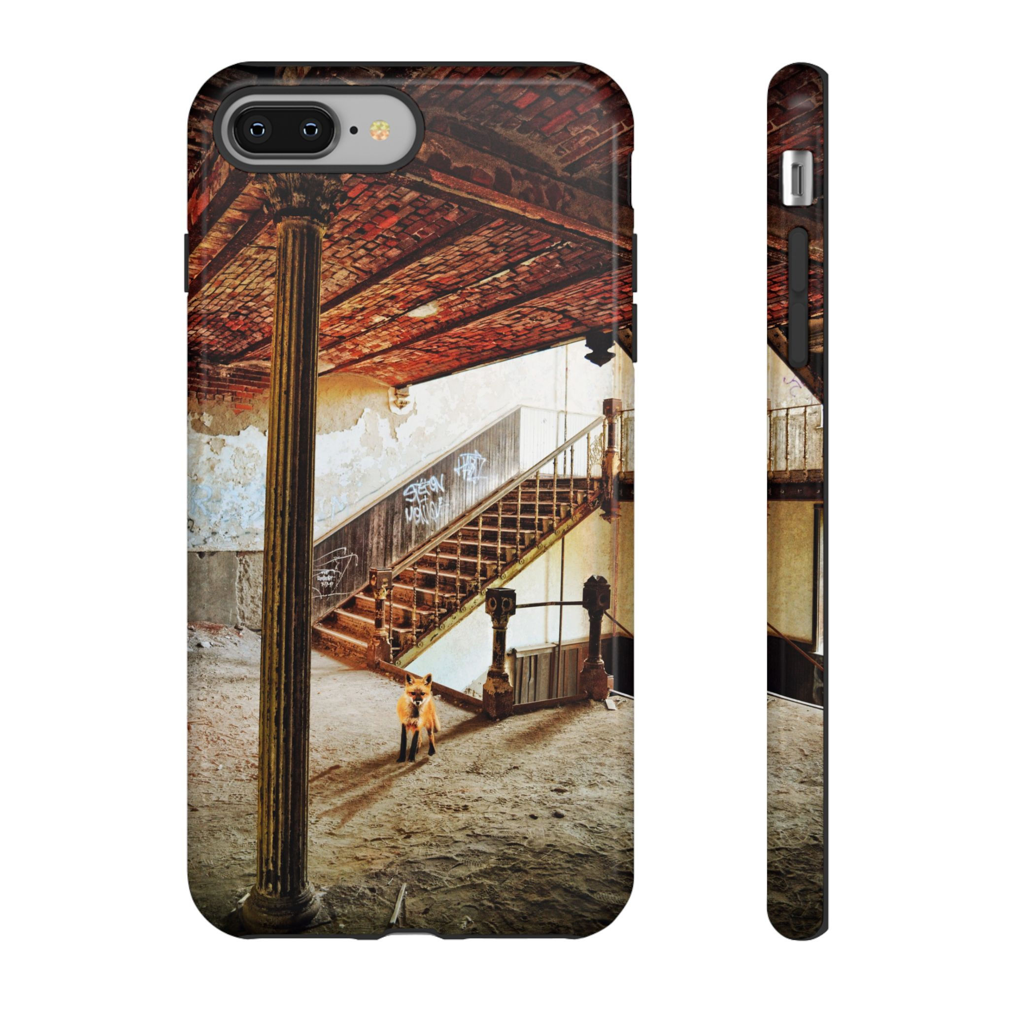 Abandoned House & Fox Photography Phone Case - Android, iPhone & Google