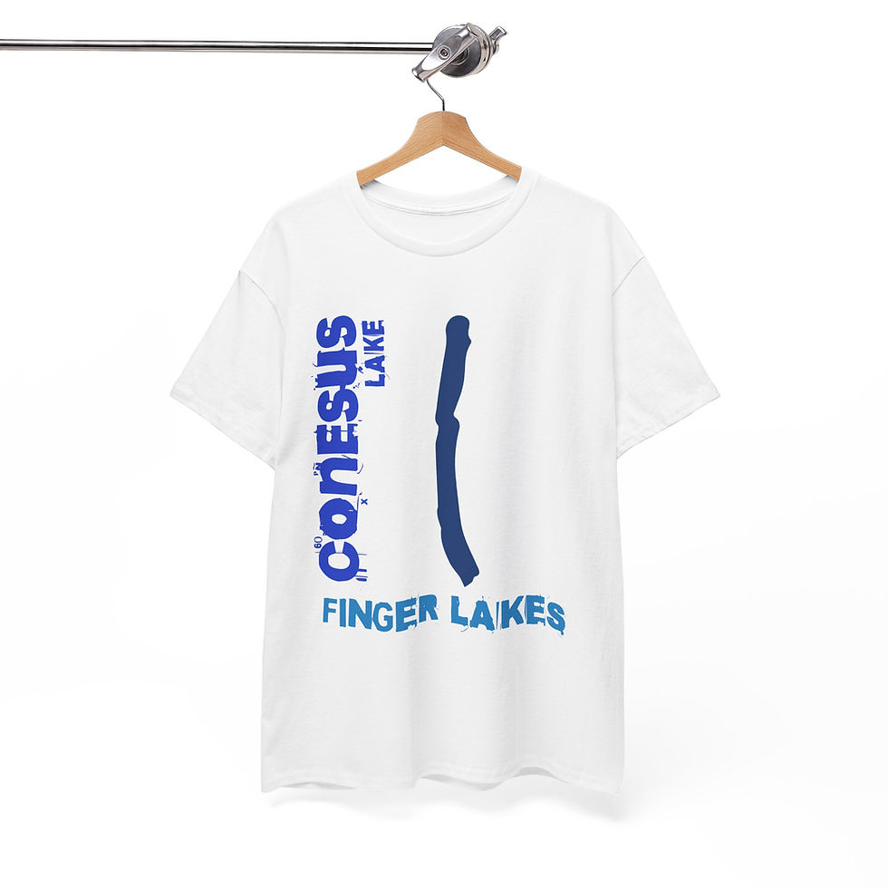 Thumbnail: Finger Lakes Apparel Merch Finger Lakes Theme Lake Lovers FLX Conesus Lake 