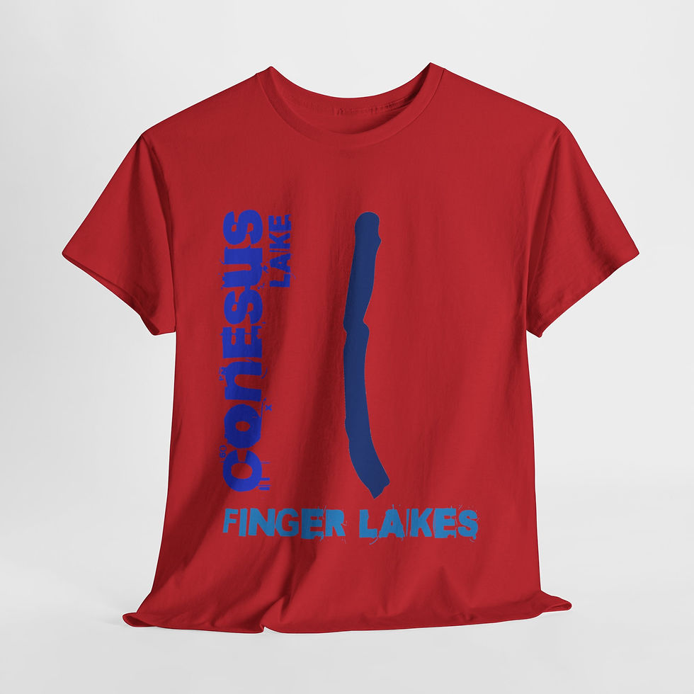 Thumbnail: Finger Lakes Apparel Merch Finger Lakes Theme Lake Lovers FLX Conesus Lake 