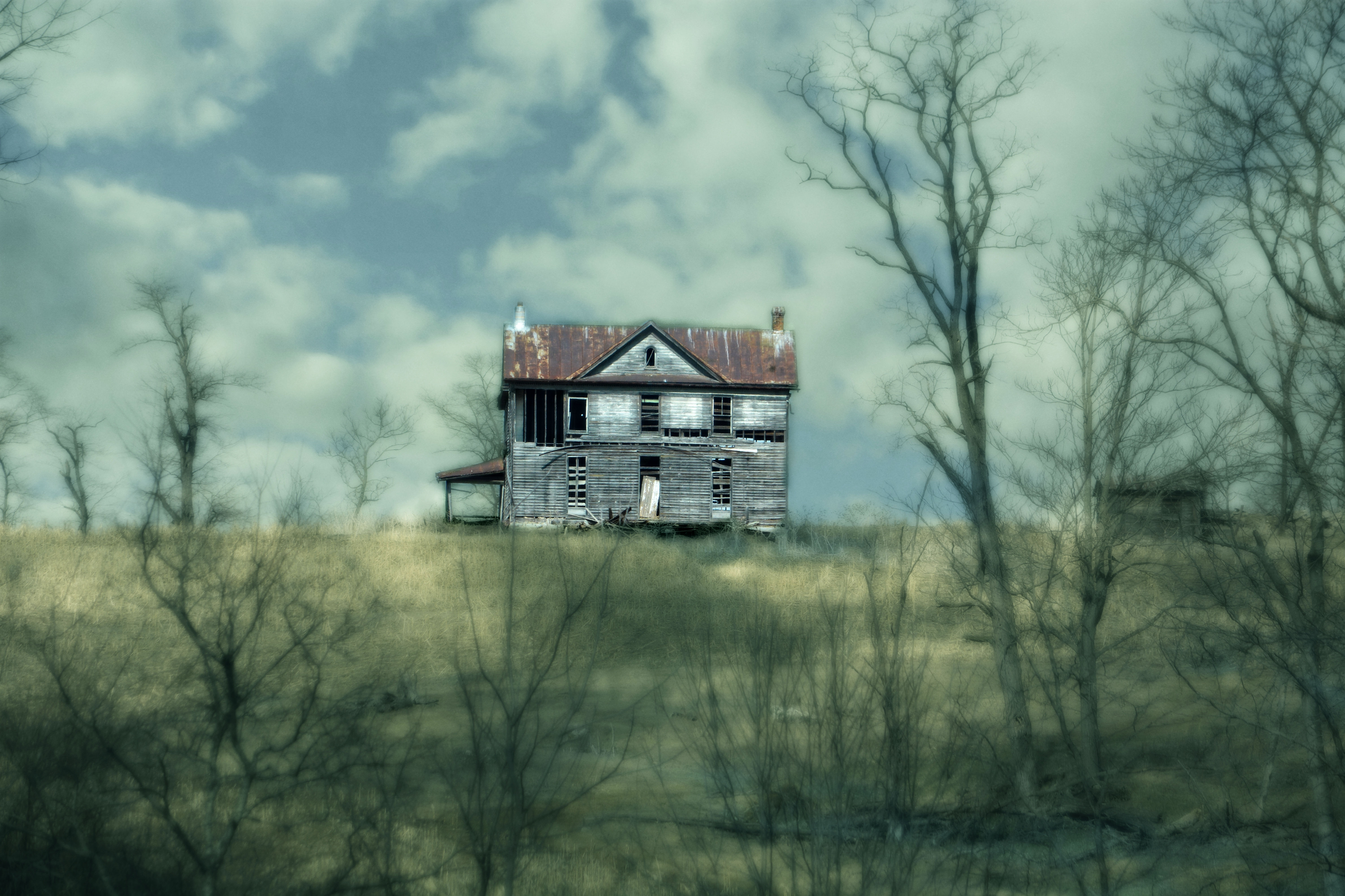 Photography, Abandoned, Abandoned House, Old Creepy House