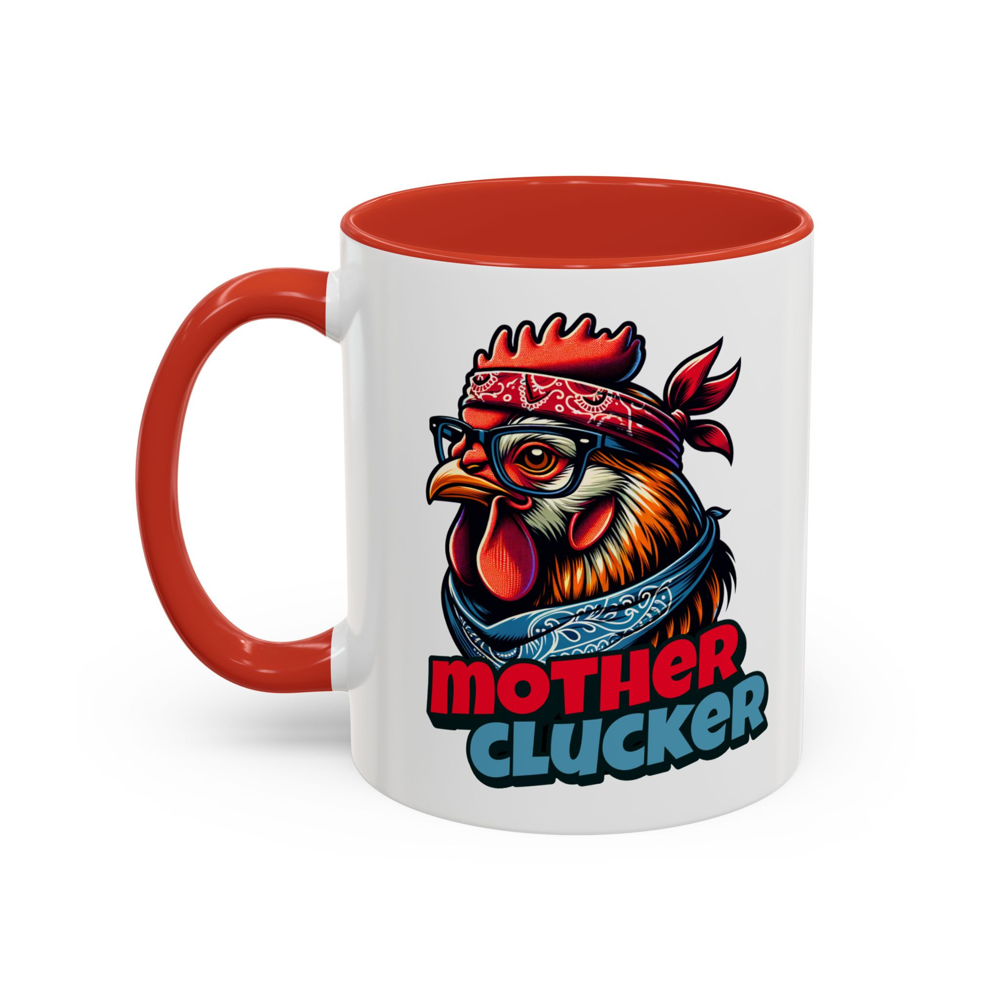 Coffee Mugs Tumblers, Dishwash Microwave Safe, Funny Chicken Mother Clucker