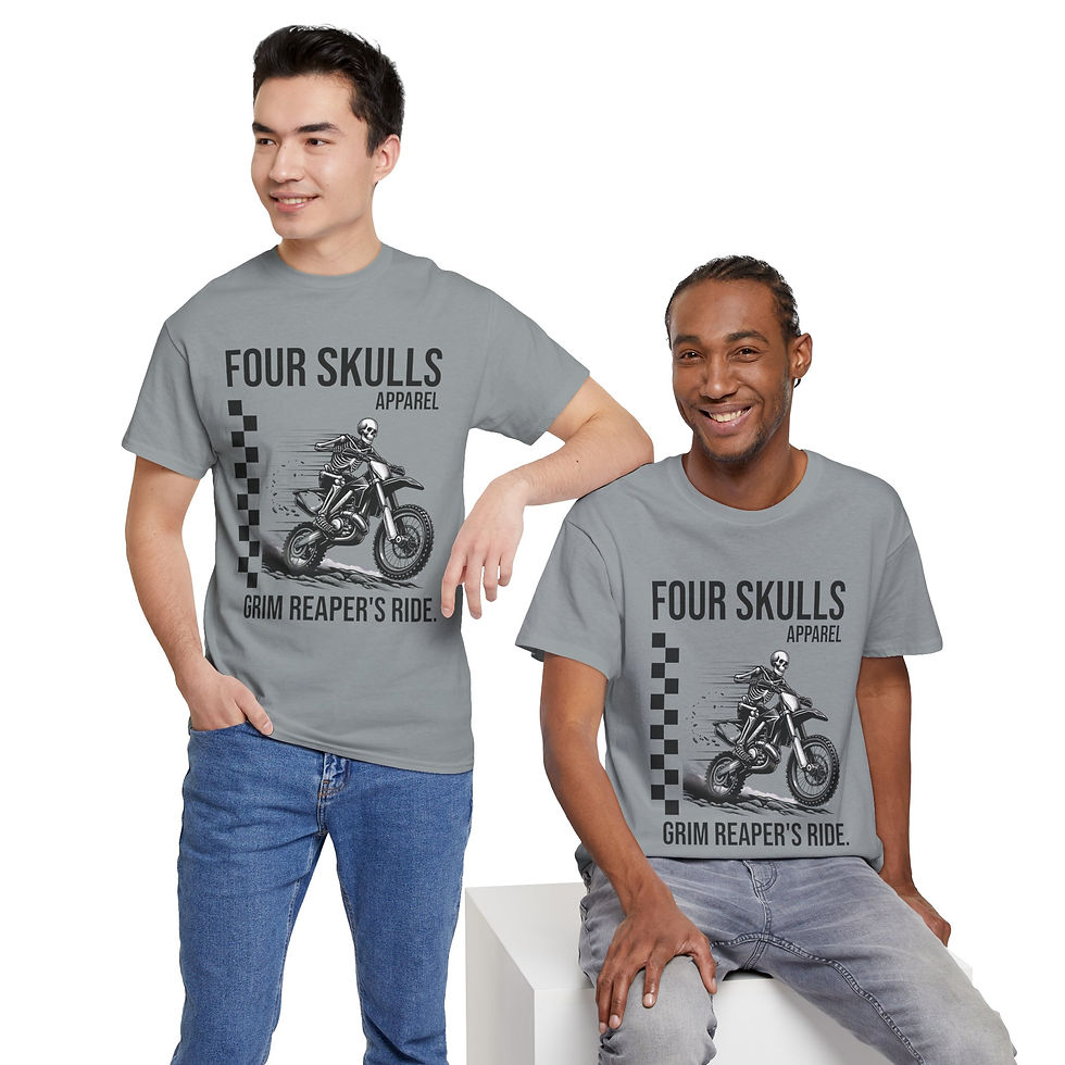 Thumbnail: Four Skulls Apparel Adventure And Exploration Apparel Skeletons Merch Dirt Bike 
